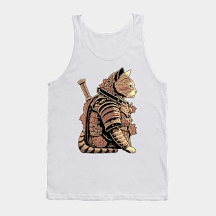 Samurai Cat Tank Top